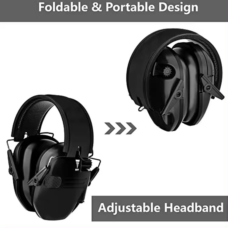 Sound Amplification Shooting Hearing Protection Electronics tactical compression noise cancelling protection ear muffs