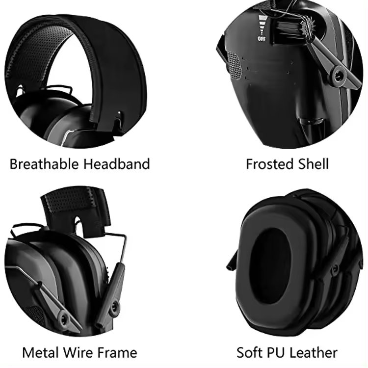 Sound Amplification Shooting Hearing Protection Electronics tactical compression noise cancelling protection ear muffs