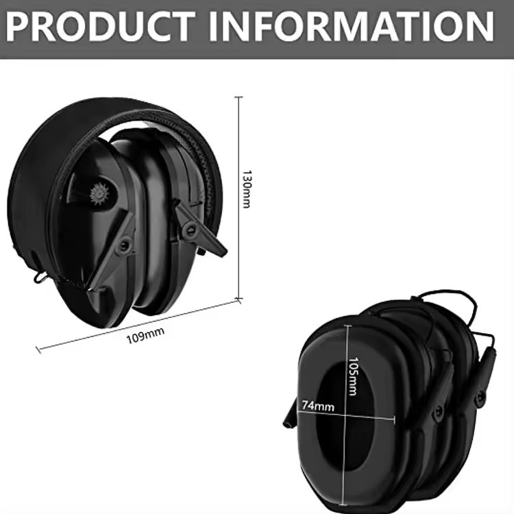 Sound Amplification Shooting Hearing Protection Electronics tactical compression noise cancelling protection ear muffs