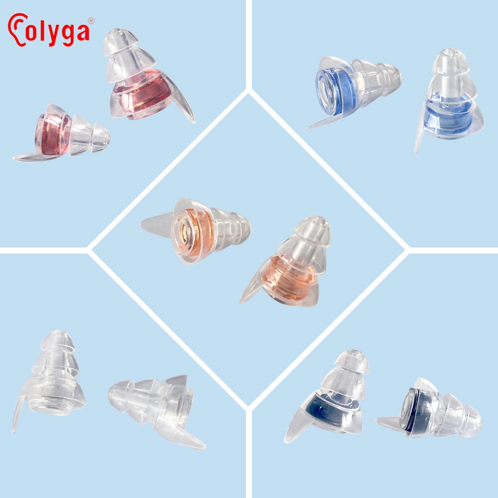 Olyga High Fidelity Ear Plugs Concert hearing Protection Sound Resistant Music Earplugs