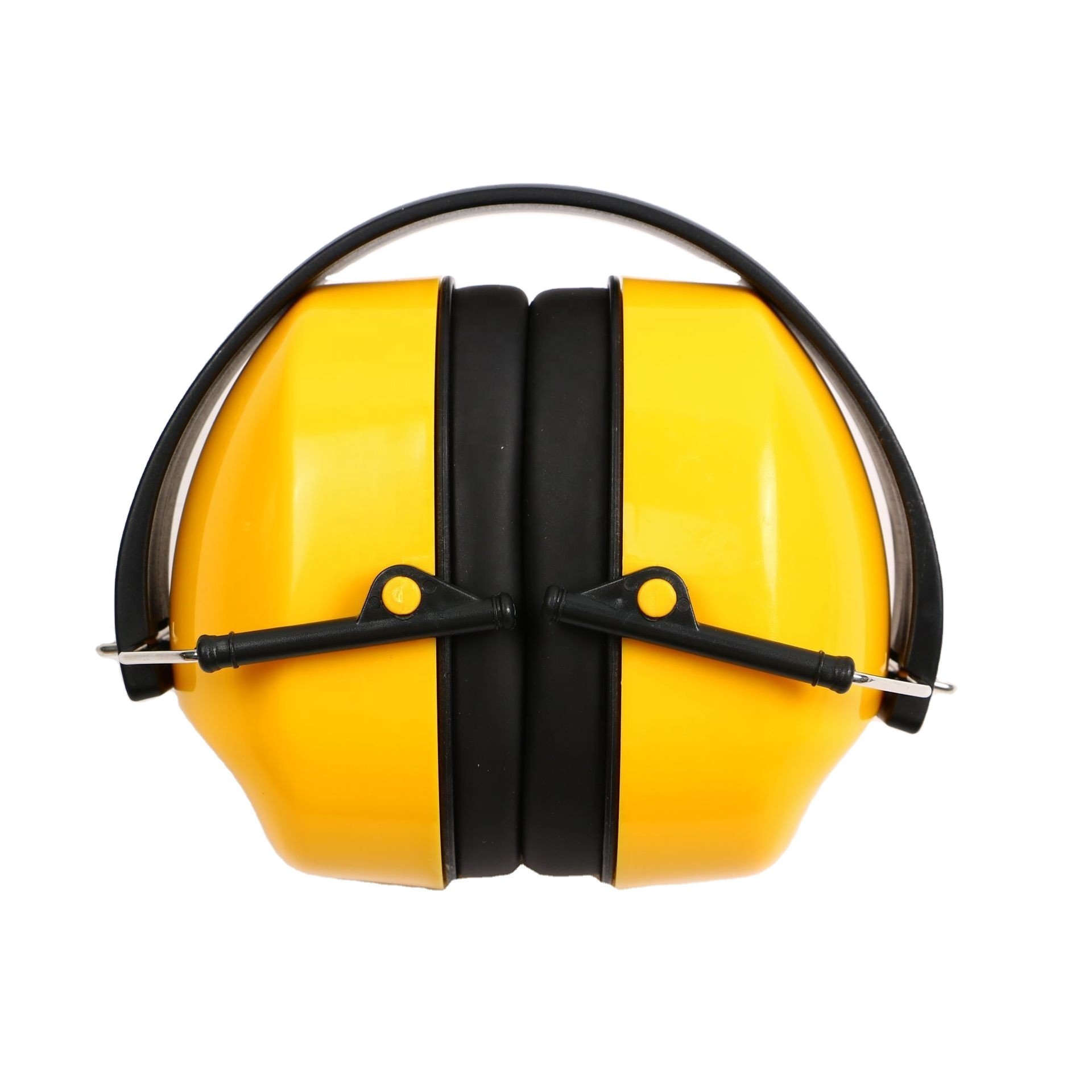 ABS Industrial Earmuffs Noise Cancelling Safety Soundproof Folding Adult Ear Muffs Hearing Protection Adjustable Earmuffs