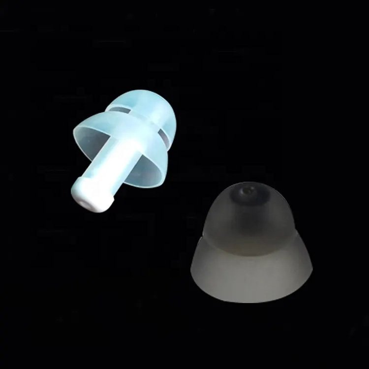 Custom Design Silicone Mold Hearing Aid Accessory Ear Plugs Earbuds Ear Tip Manufacture for in Ear Headset Earphone Silicone