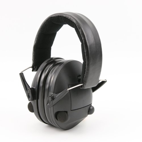 Custom Personal Defense Equipment Ear Defenders Noise Reduction Headband Foldable Electronic Ear Muffs Shooting Adult Earmuffs
