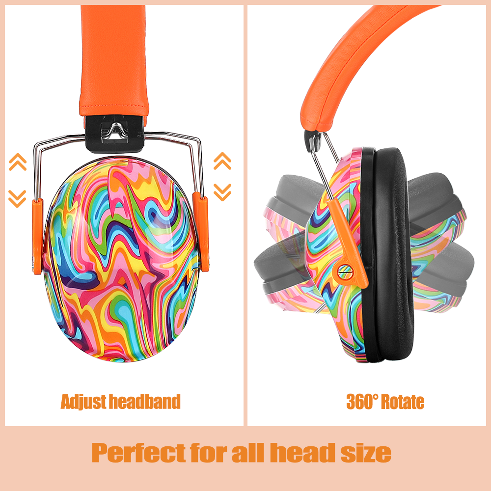 Manufacture NRR 23dB Noise Cancelling Children Earmuffs Children Ear Protection Children Earmuffs