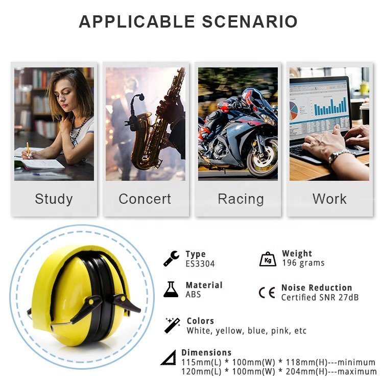 Sensory Kids Ear Defenders Noise Reduction Headphones for kids and adults