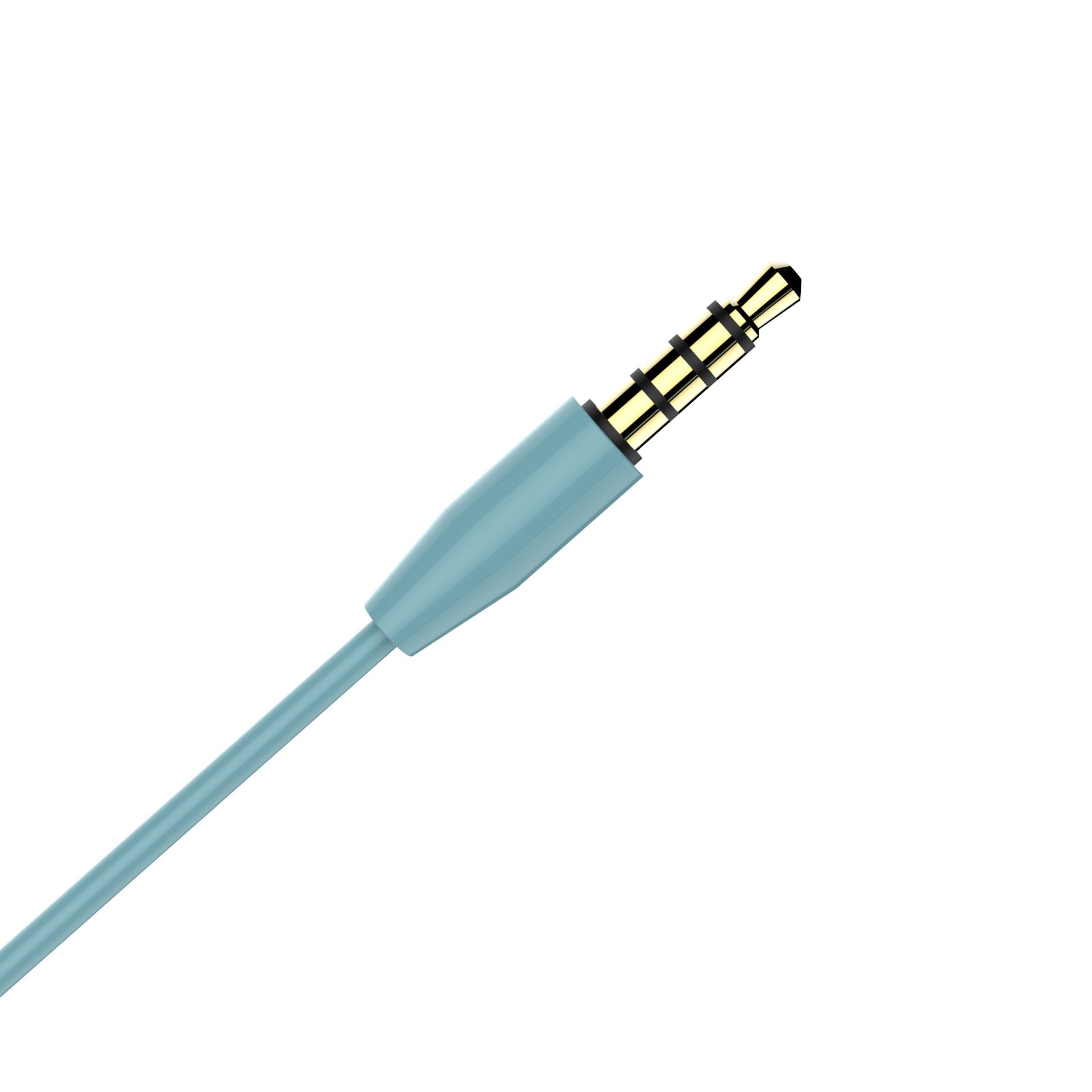 2024 Newest High Quality Solid Color Wired In-ear Earphones Protection Silicagel Ergonomics Earphone for Huawei Apple Xiaomi