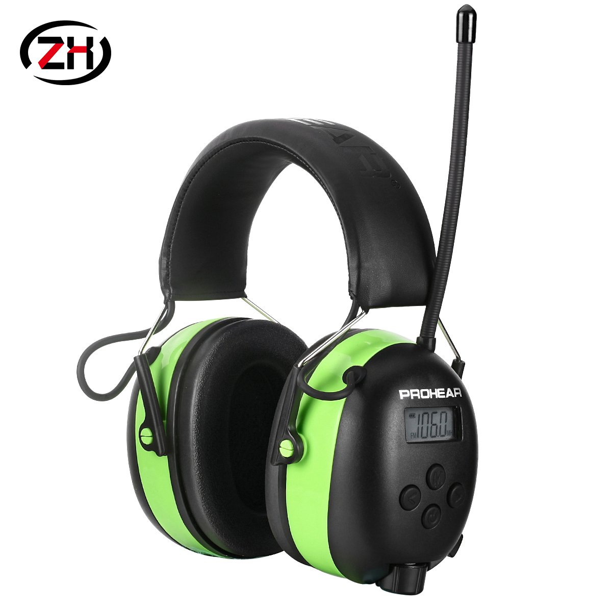 Bluetooth 5.1 Ear Muff with FM Hearing Protection Earmuffs radio AM/FM with External microphone safely earmuff