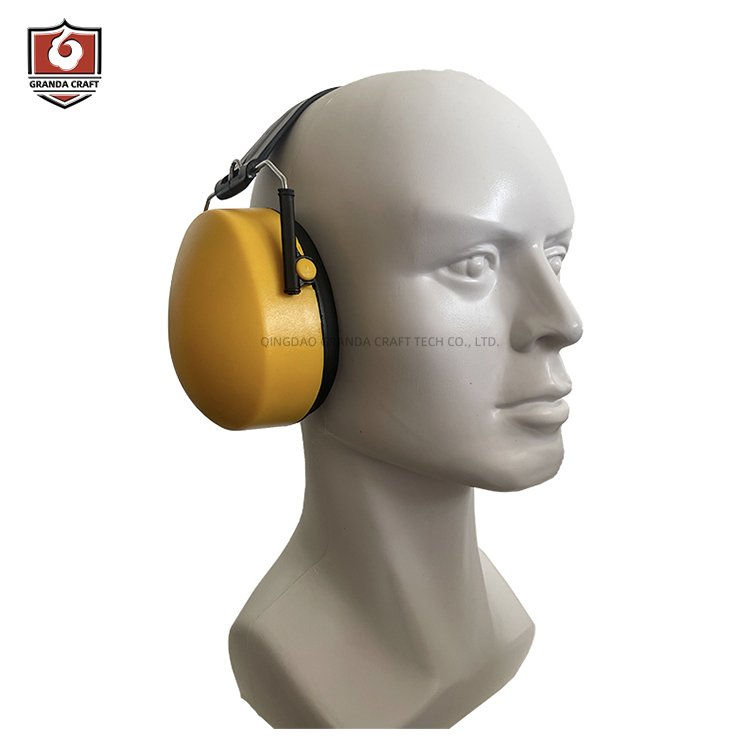 Hot Sell Industrial Adjustable Customize Logo Safety Hearing Protection Anti Noise Earmuff