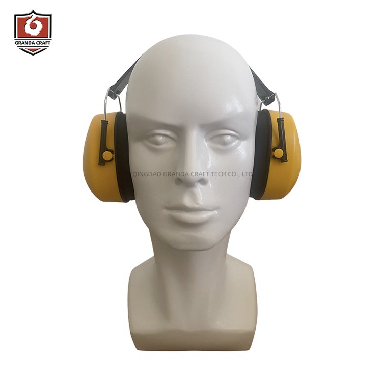 Hot Sell Industrial Adjustable Customize Logo Safety Hearing Protection Anti Noise Earmuff