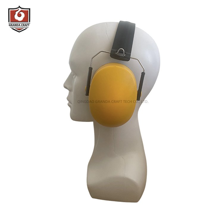 Hot Sell Industrial Adjustable Customize Logo Safety Hearing Protection Anti Noise Earmuff
