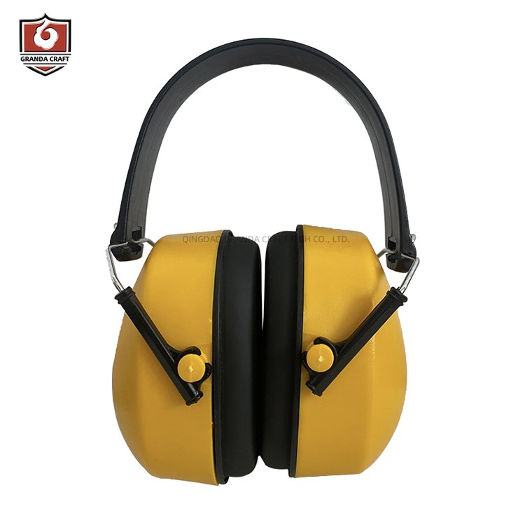 Hot Sell Industrial Adjustable Customize Logo Safety Hearing Protection Anti Noise Earmuff