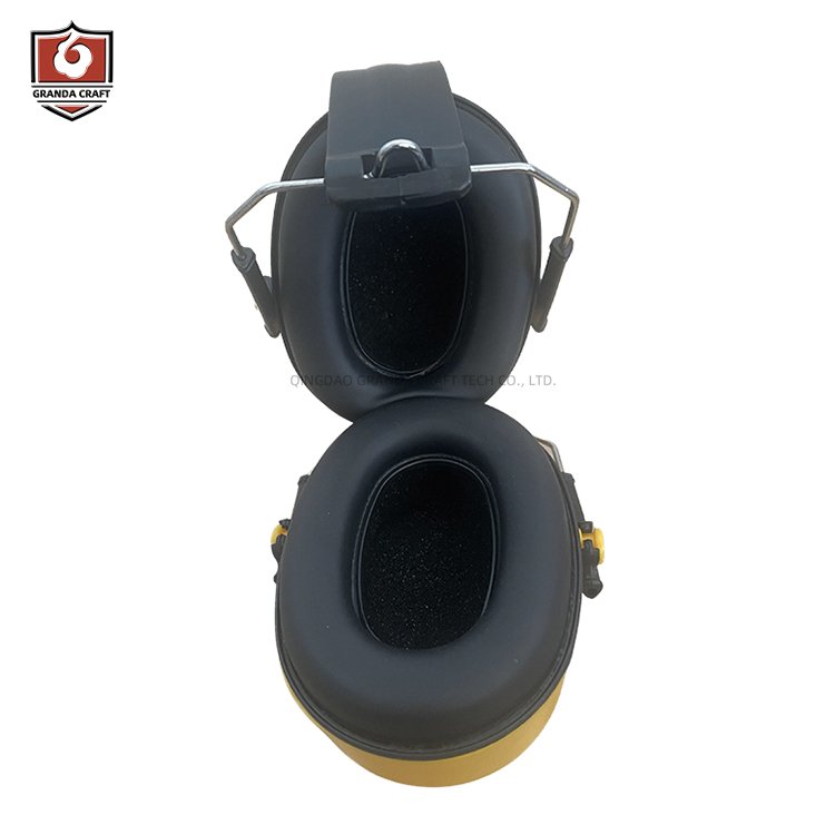 Hot Sell Industrial Adjustable Customize Logo Safety Hearing Protection Anti Noise Earmuff