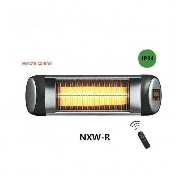 Fast hearing wall mounting infrared heater Wholesale at Competitive Price with carbon fiber tube and with 24 hours timer