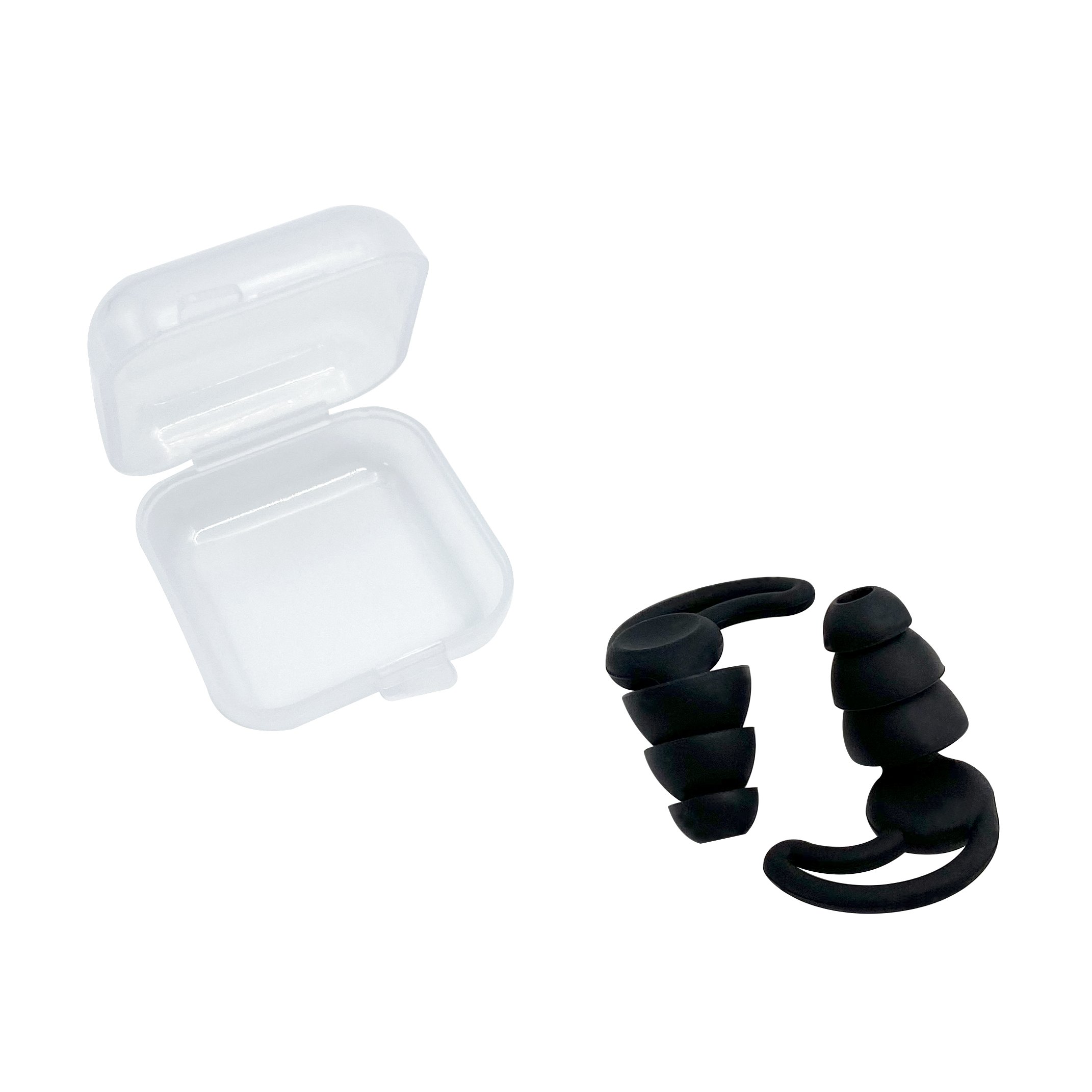 High Fidelity Sleeping Noise Cancelling Silicone Ear Plugs, Swimming Concert Safety Reusable Earplugs