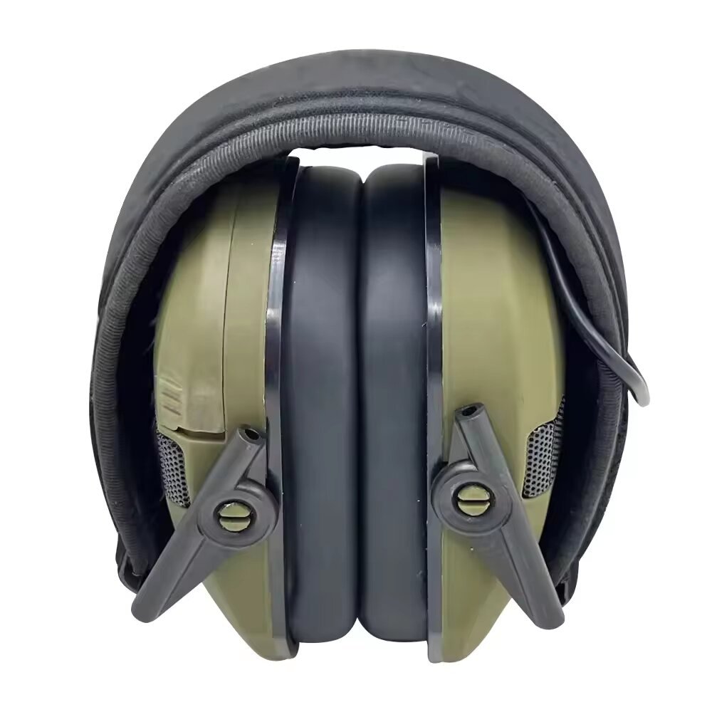 Pick Up Noise Cancelling Adults Hearing Protection Tactical Ear Protection Safety Earmuffs With Microphone AUX Jack