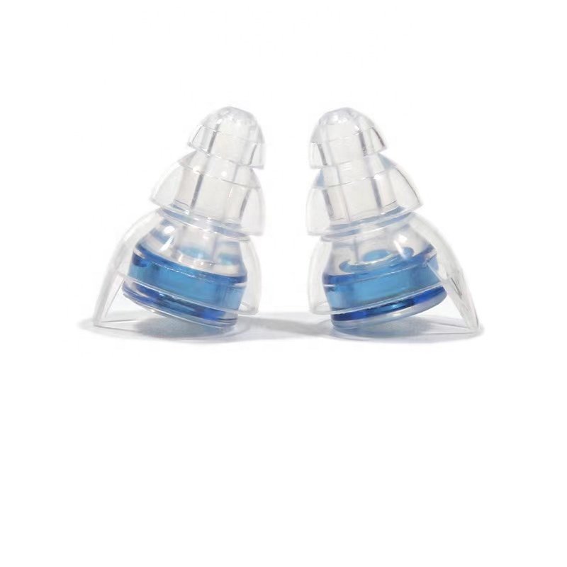 Hot Sale earplugs noise reduction Hearing Protection Earplugs for Shooting Hunting Concerts Musicians DJ Silicone Ear Plugs