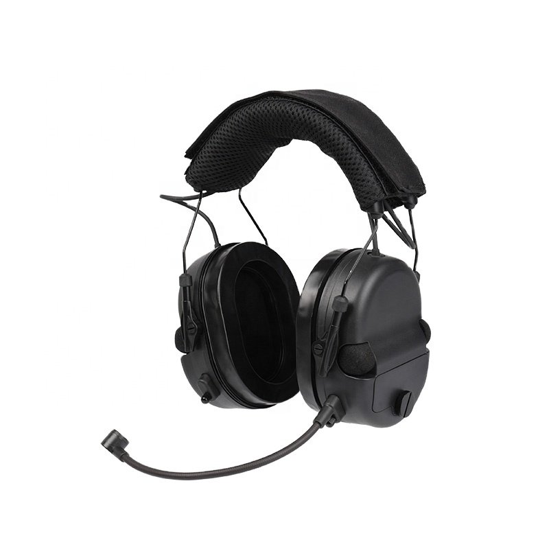 RayTalk RE-10 Active Hearing Protection Earmuffs Headset for Hunting for Radio Kenwood TK3201 TK2100 Icom IC-F3 F20
