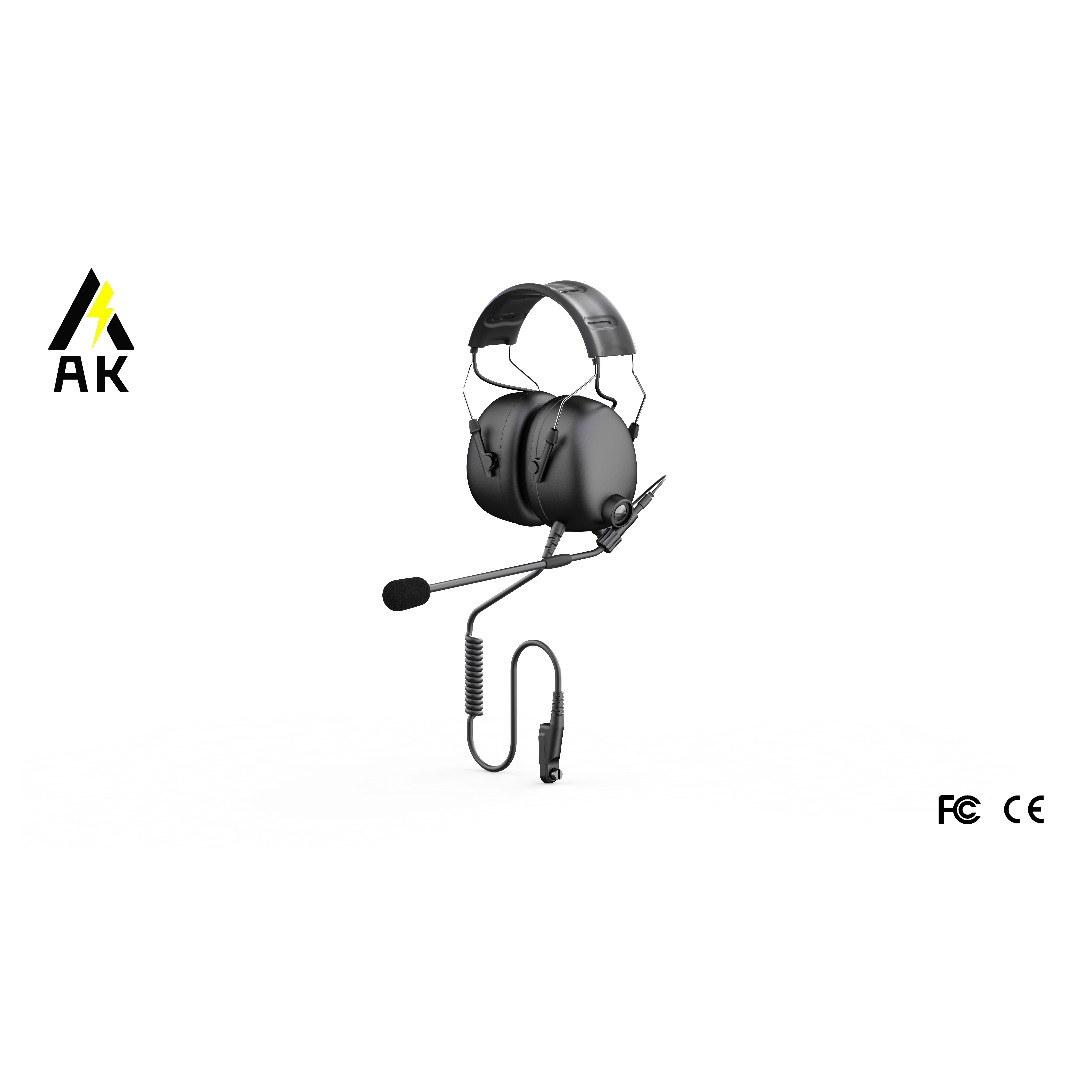 Long Life High Quality Ak 11 Heavy Duty Passive Noise Cancelling Communications Headset With Optimized Usage