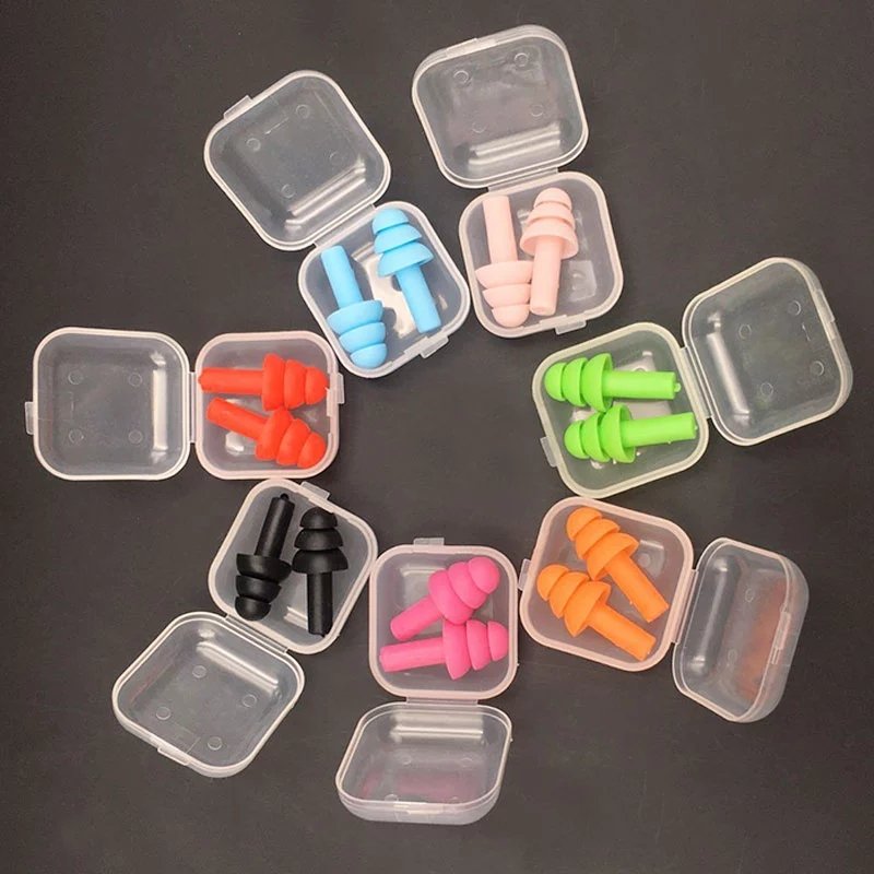 Wholesale TPE earplugs anti-snoring anti-noise earplugs waterproof swimming learning sleep earplugs