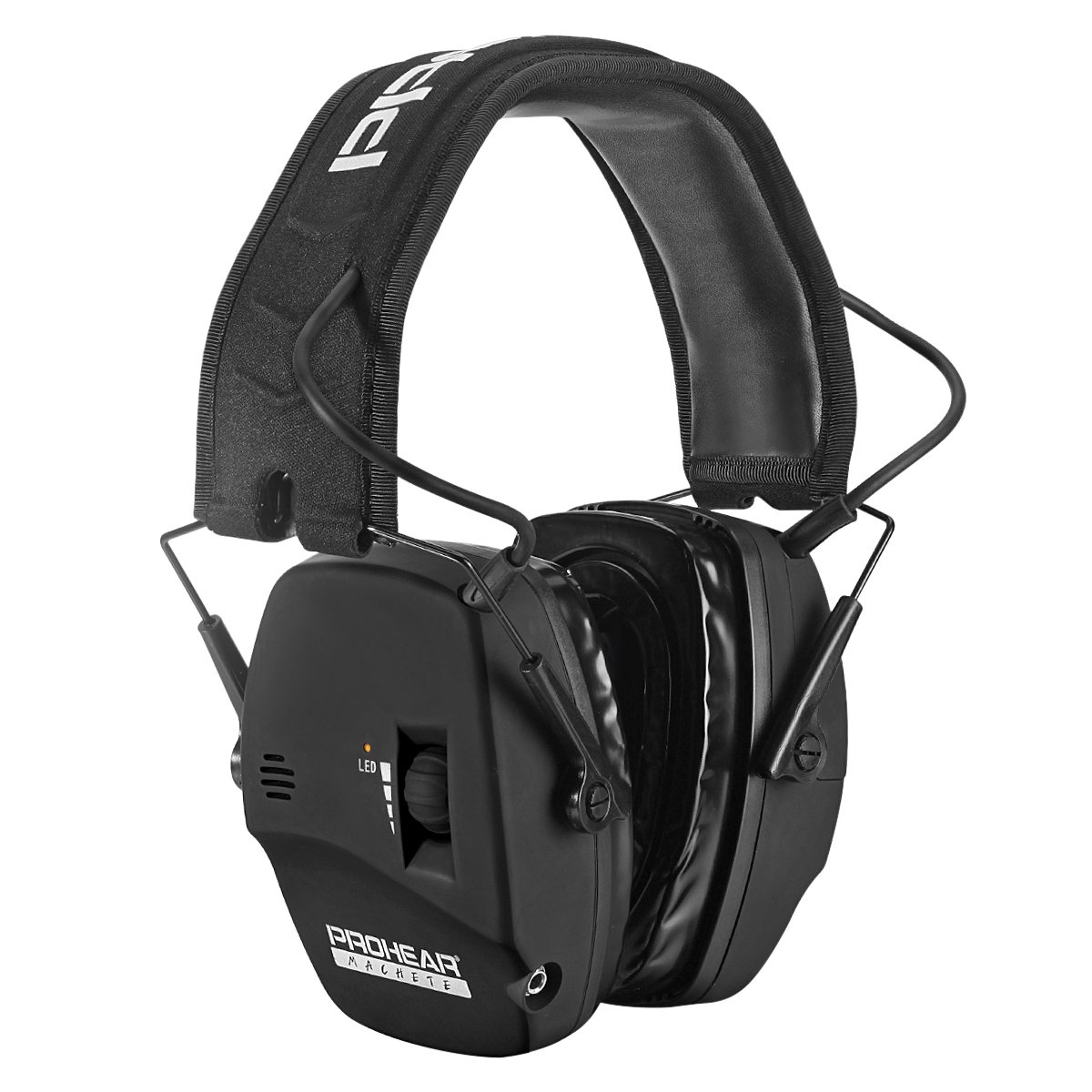 Electronic Sound Amplification and Suppression Shooting Hearing Protection Muff with Protective Case