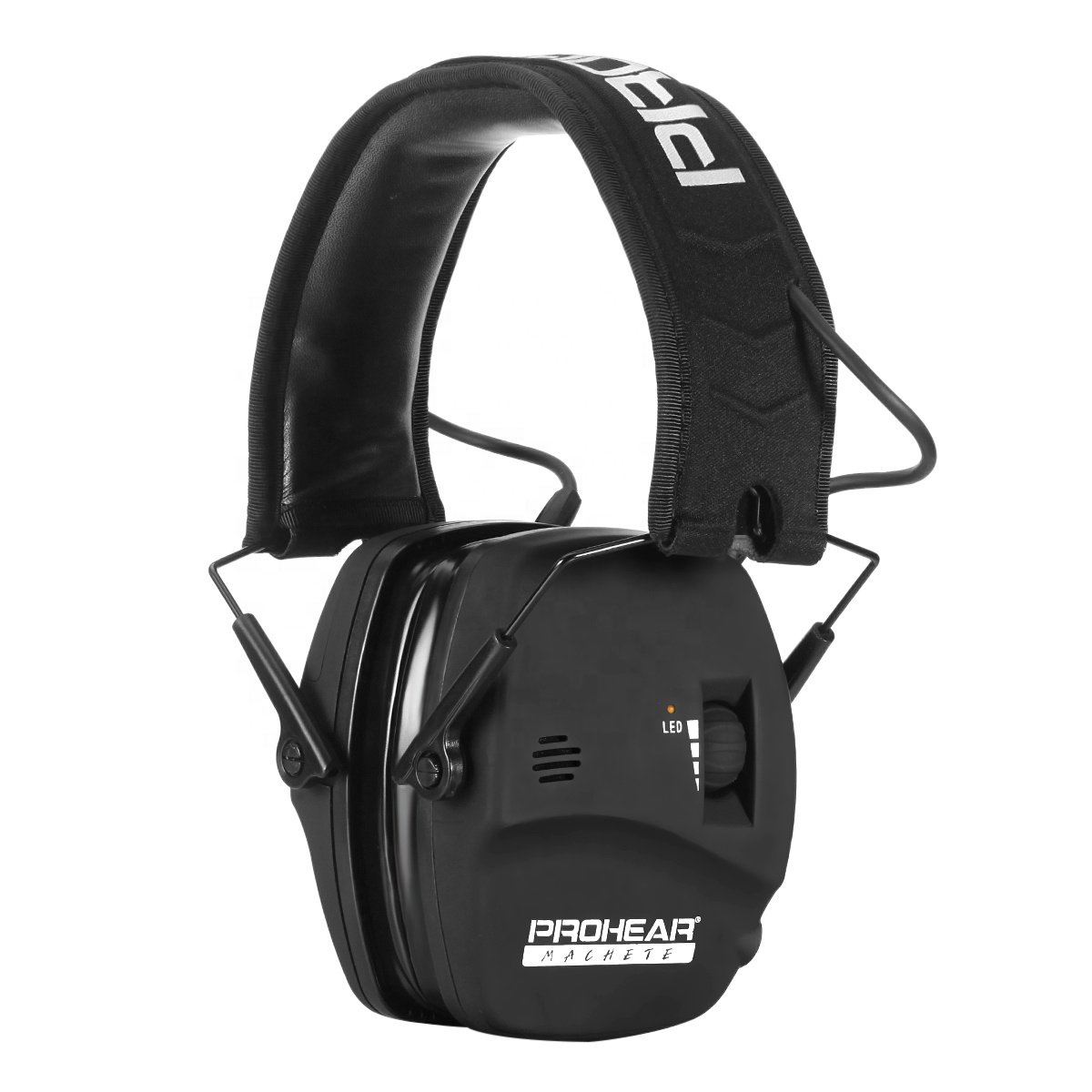 Electronic Sound Amplification and Suppression Shooting Hearing Protection Muff with Protective Case