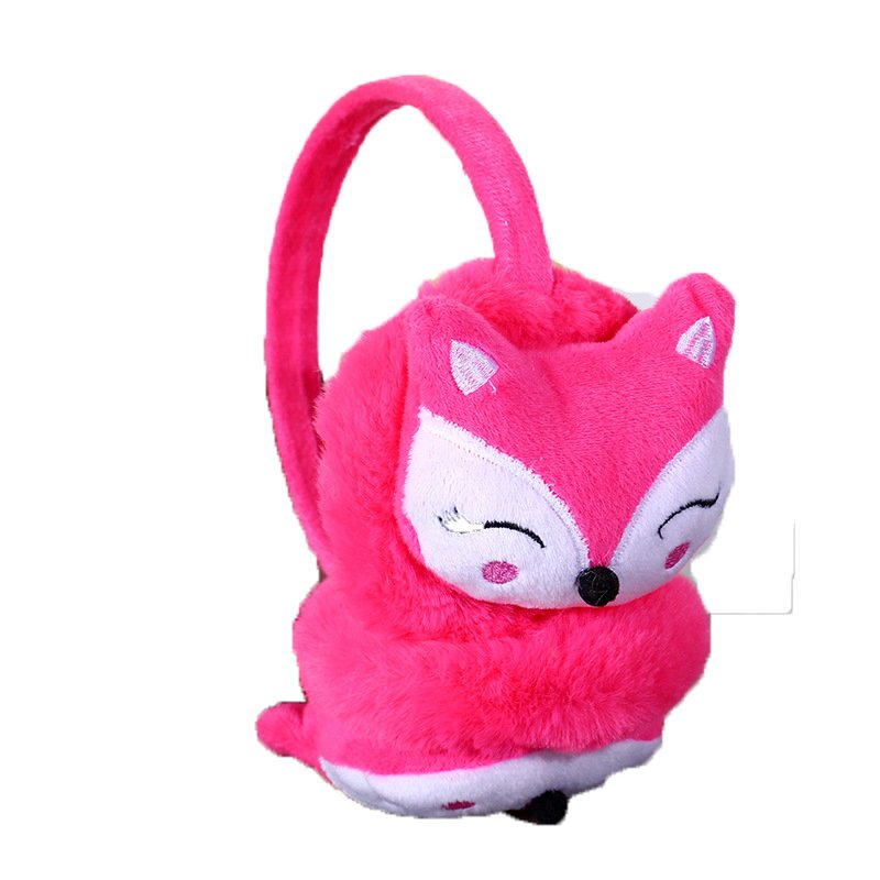 wholesale cute design Female winter students earmuffs children's anti-rabbit hair warm hearing protection kids earmuff