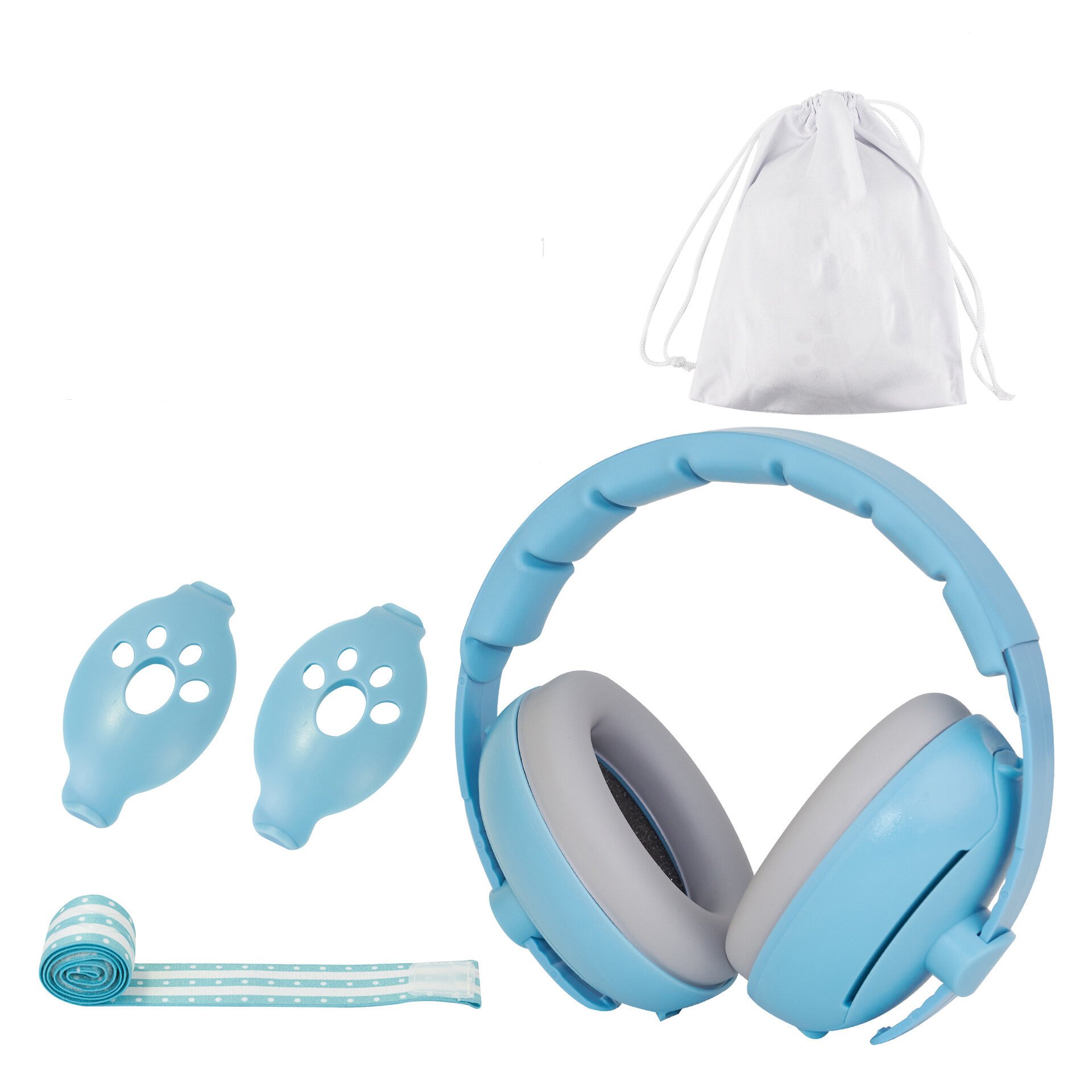 New Baby Ear Protection for Babies and Toddlers Noise Reduction Earmuffs Baby Headphones Against Hearing Damage Improves Sleep