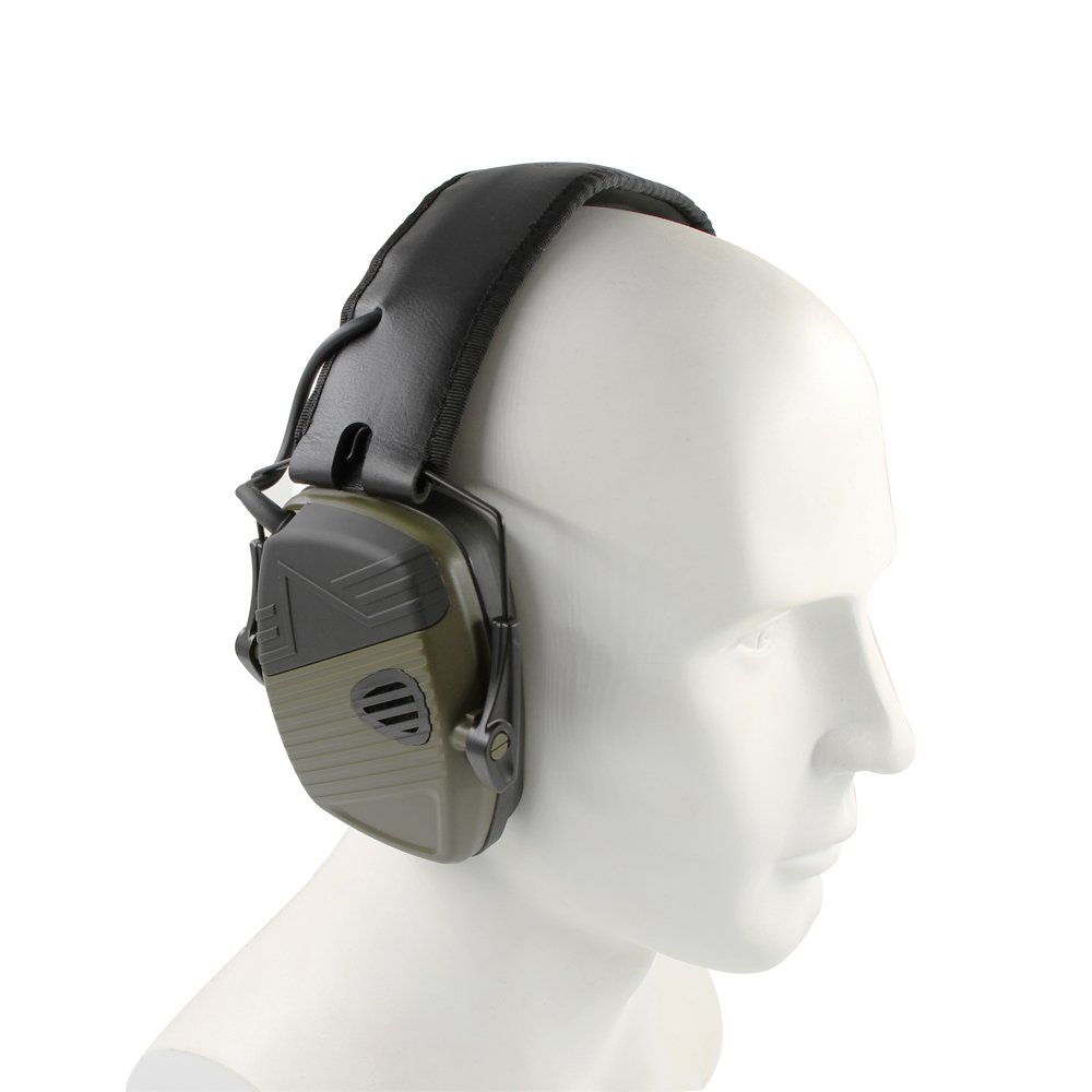 Electronic tactical hearing protection shooting ear muff