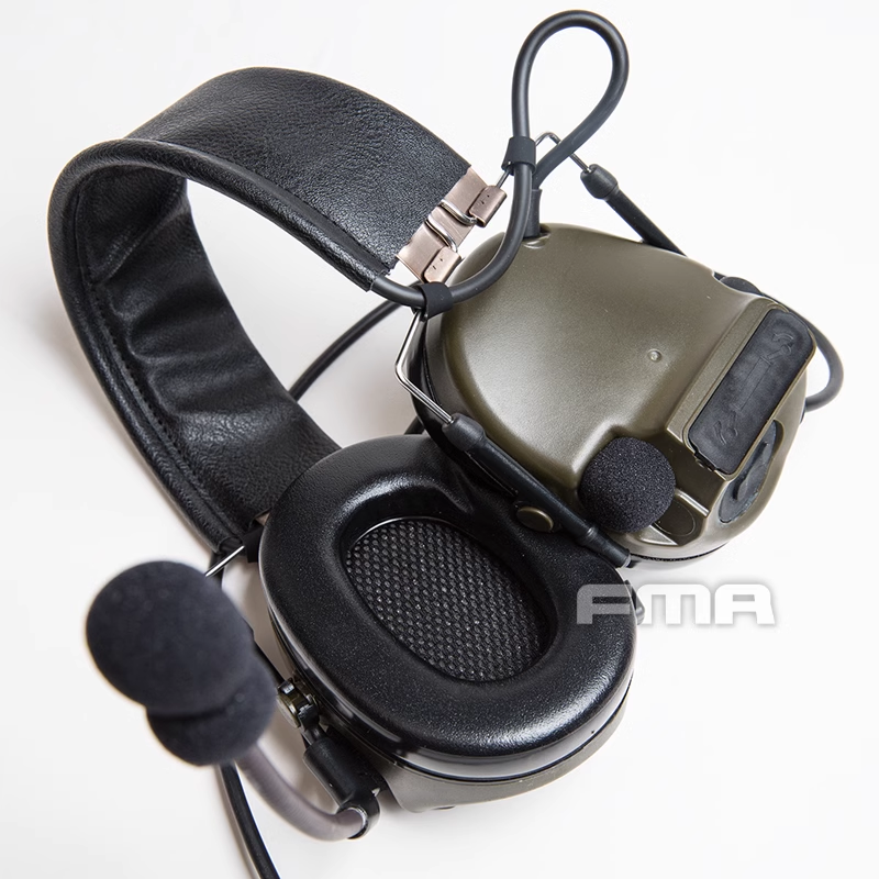 FMA FCS Comtac-3 DPS Version helmet wearing noise reduction hearing protection communication noise reduction headset FCS-004