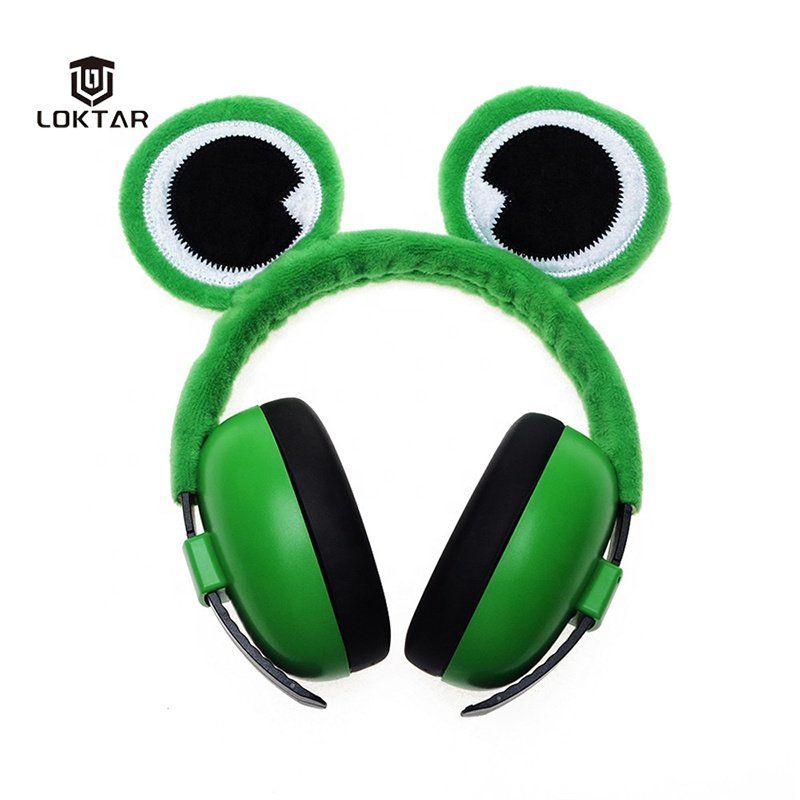Cute Hearing Protection Headband Retractable Baby Ear Defenders Ear Muffs Noise Reduction Earmuff for Sleeping