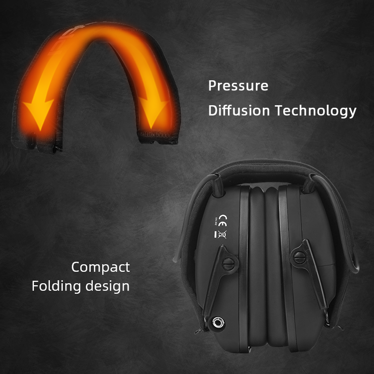 Hot Sell EM030 Built-in Mic Electronic Bluetooth Shooting Earmuffs Tactical Earmuff Hearing Protection