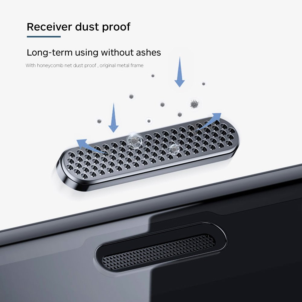 Hearing mesh protection explosion-proof Glass Protector for iPhone 12