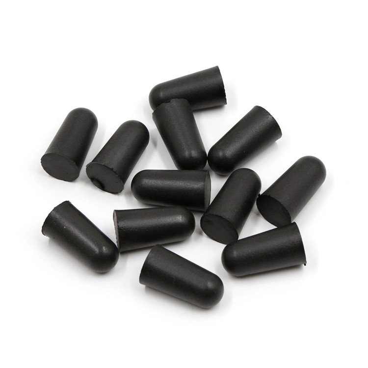 Disposable Bullet Shape 1100 Soundproof Foam PU Cordless Earplugs for Hearing Conservation