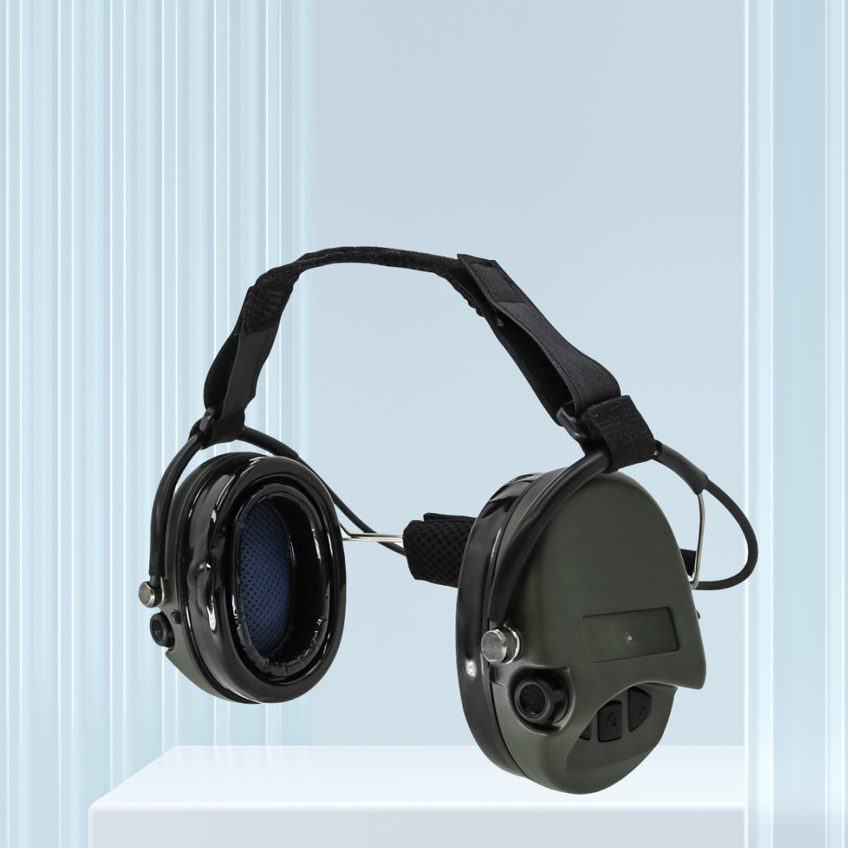 TAC-SKY Tactical Shooting Ear Protection Electronic Noise Canceling and Sound Pickup Silicone Earmuffs Hunting Tactical Headset