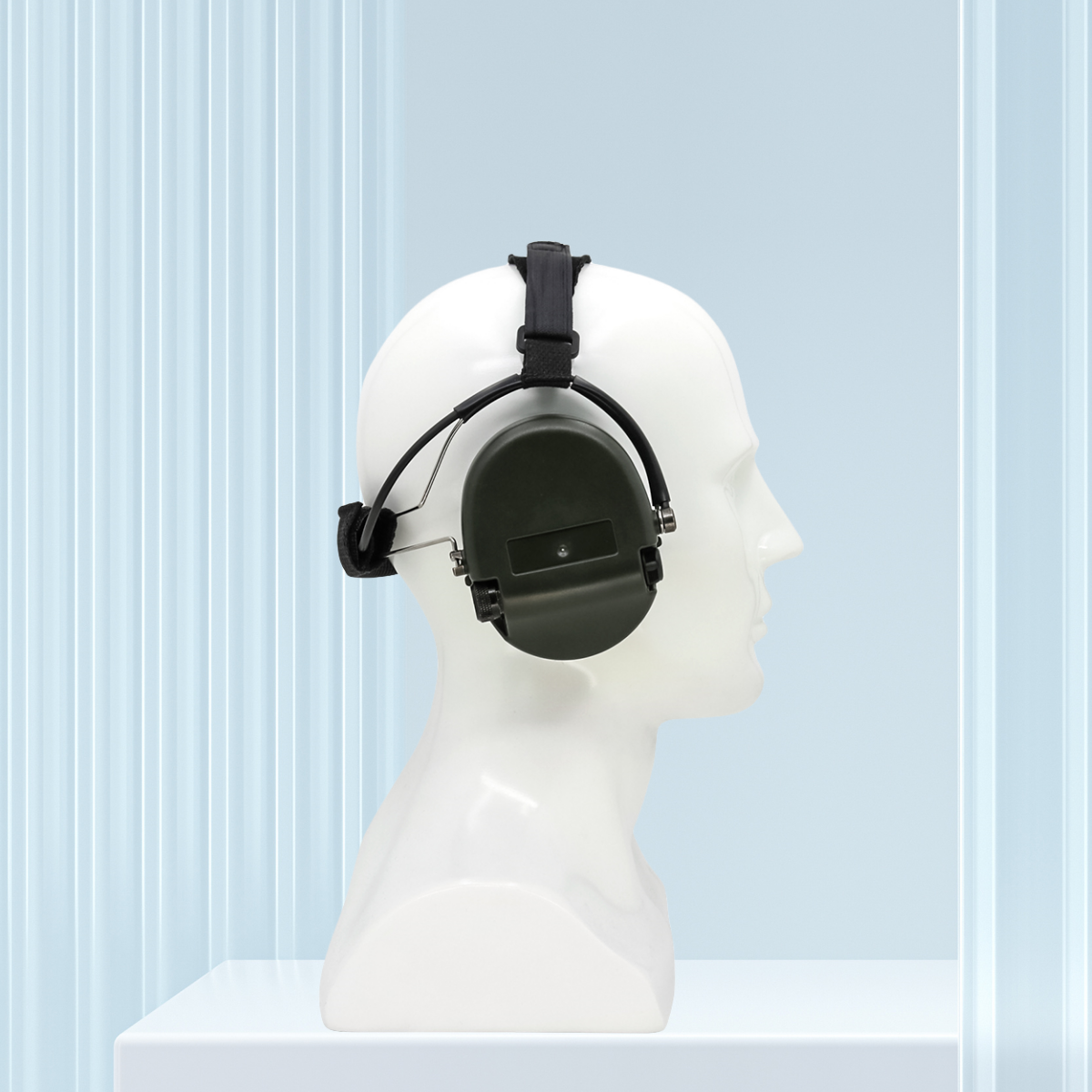 TAC-SKY Tactical Shooting Ear Protection Electronic Noise Canceling and Sound Pickup Silicone Earmuffs Hunting Tactical Headset