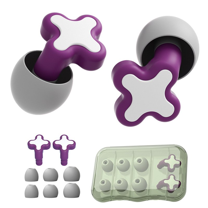 Custom Molded Luxury Sleeping Waterproof Sound Resistant Quiet Noise Reduction Silicone Swimming Earplugs