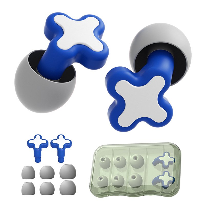 Custom Molded Luxury Sleeping Waterproof Sound Resistant Quiet Noise Reduction Silicone Swimming Earplugs