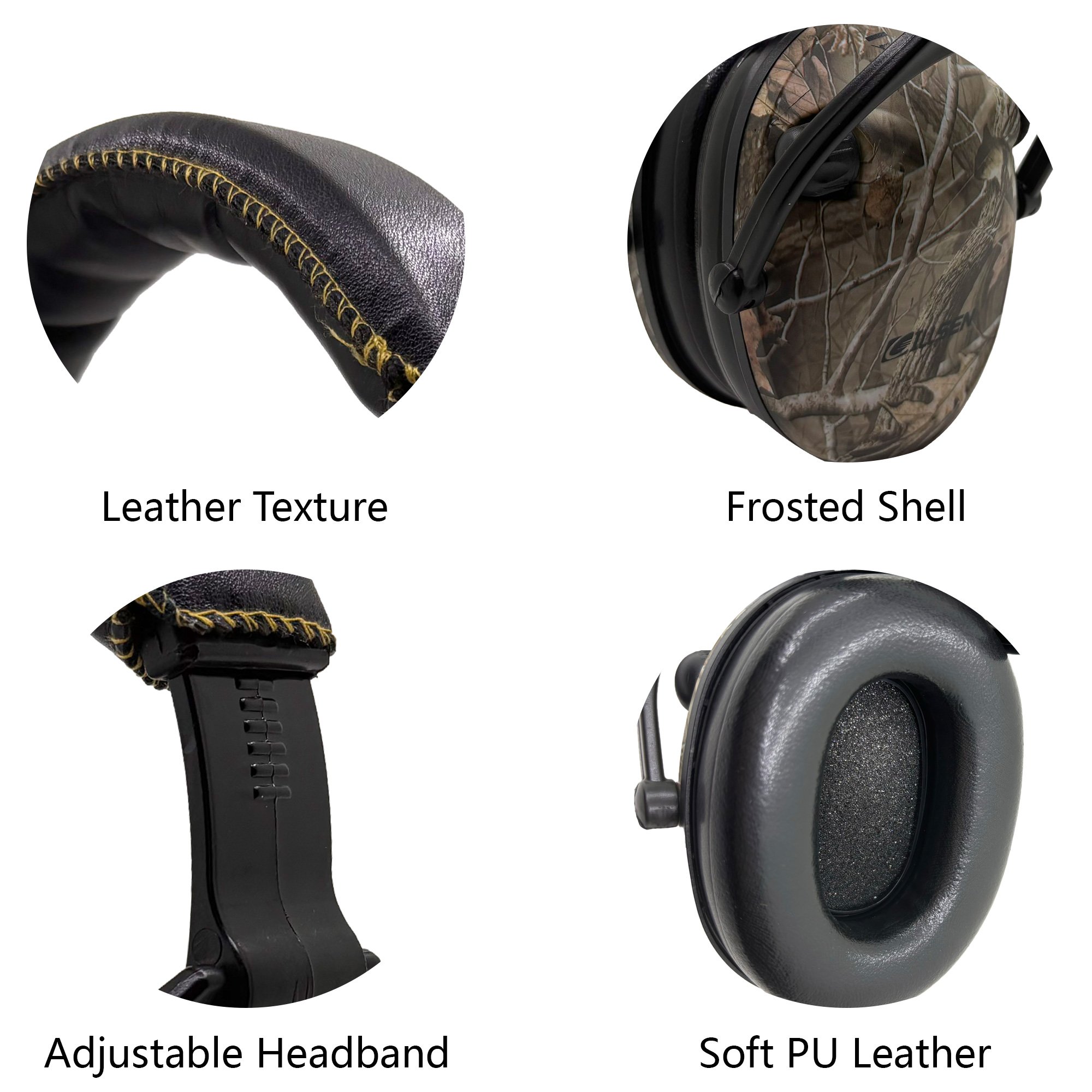 OEM GS112P2CA-A Best Selling Sleep Shooting Protection Ear muffs Hearing Protection Noise Cancelling Electronic Earmuff