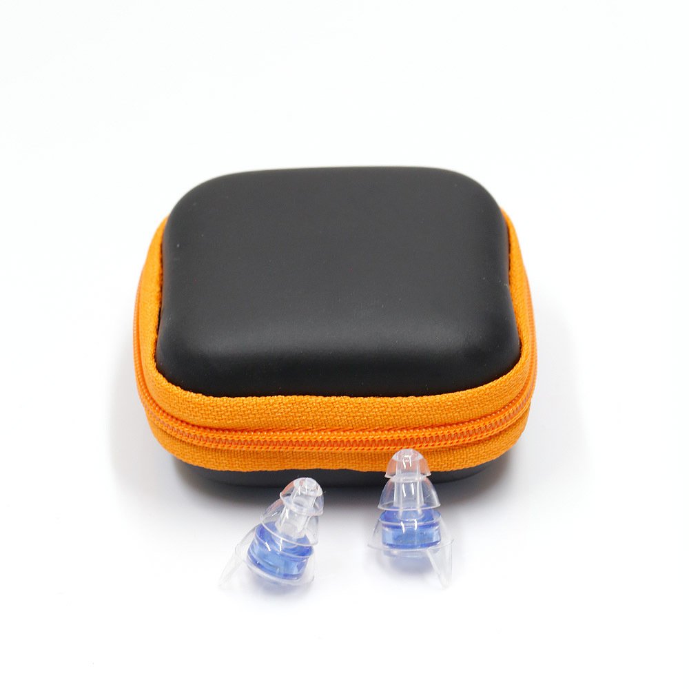 GS1112 High Fidelity Earplugs Sleep Hearing Protection Ear Defender Antinoise Music Ear Protection Filter Earplugs with Cases