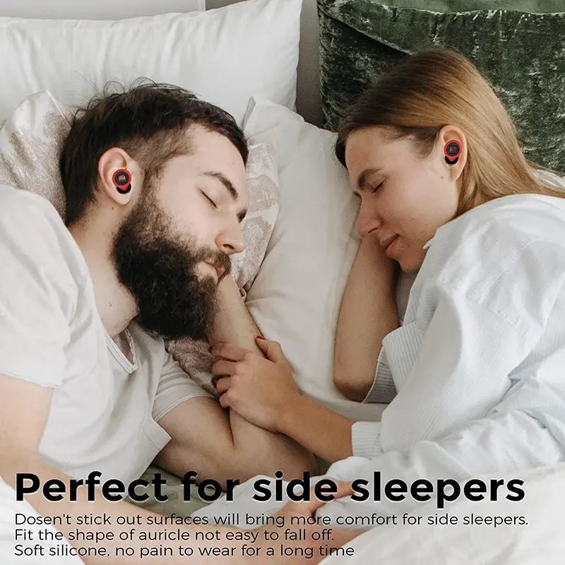 High quality Reusable Hearing Protection Ear Plug Sound insulation Elastic silicone earplugs For Sleeping