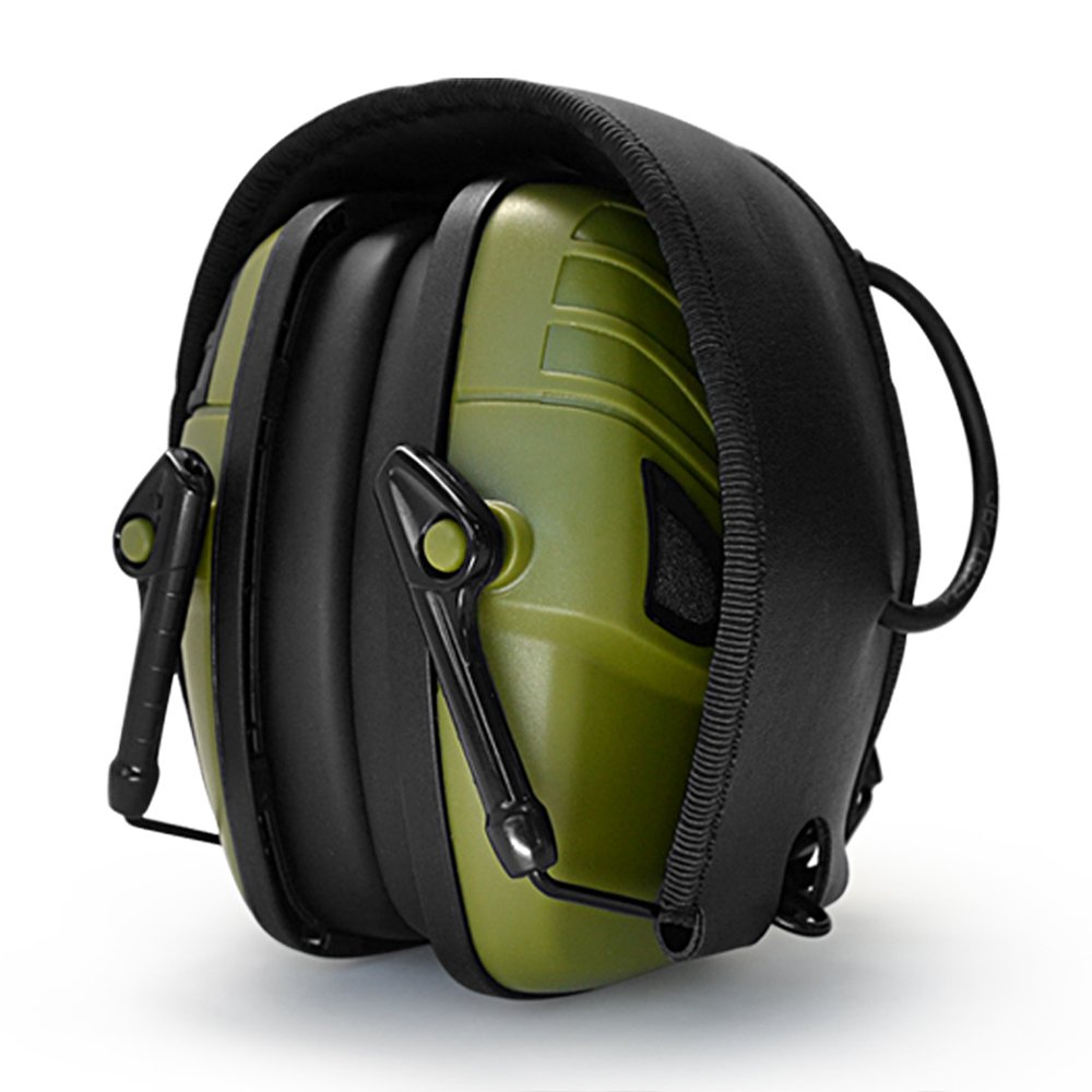 Industry Nrr 24Db Tactical Slim Ear Hearing Protection Headphones Electronic Shooting Earmuffs For Gun Range Hunting