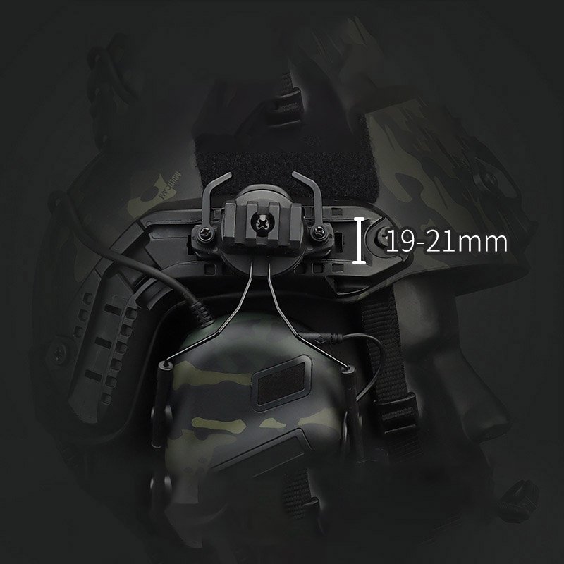 Tactical Headphone 5.0 Helmet wearing With noise cancelling Sound Pickup headset