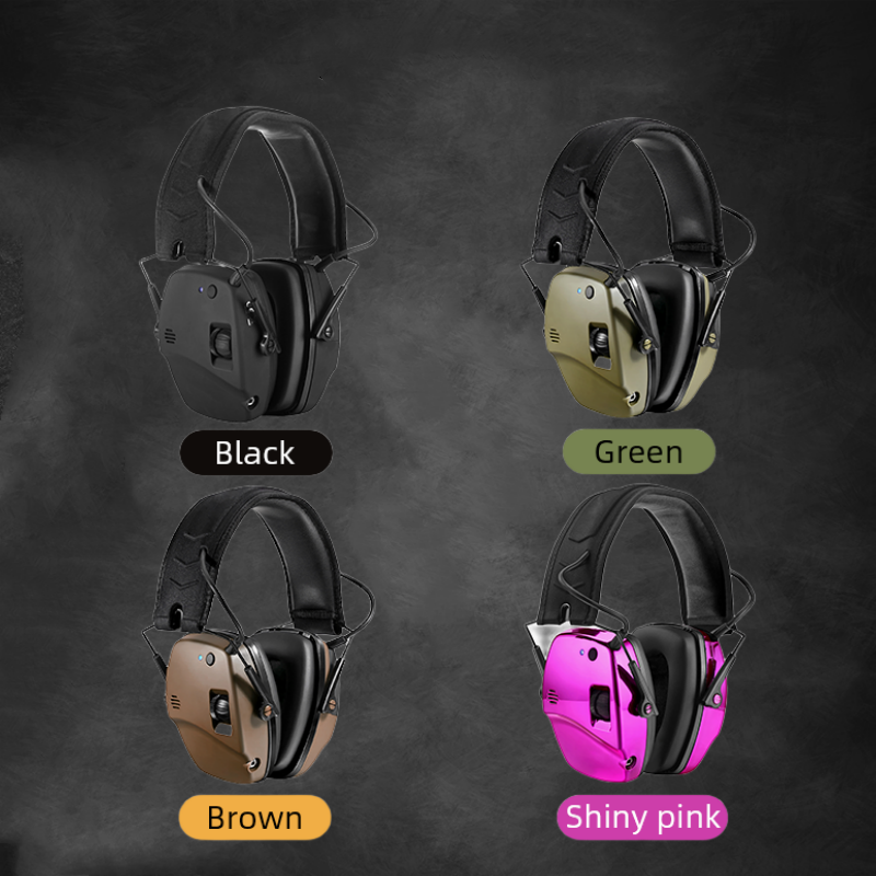 Foldable Active Comfortable Ear Cushions PROHEAR EM030 Electronic Portable Bluetooth Shooting Headphones