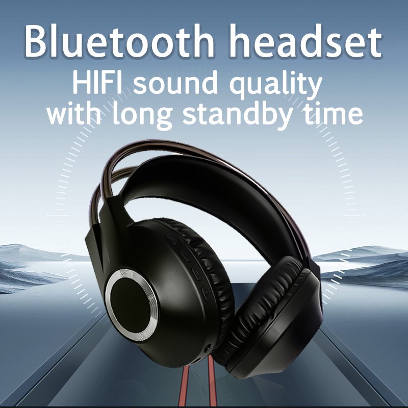 Gaming Wireless headset with noise reduction microphone headphone