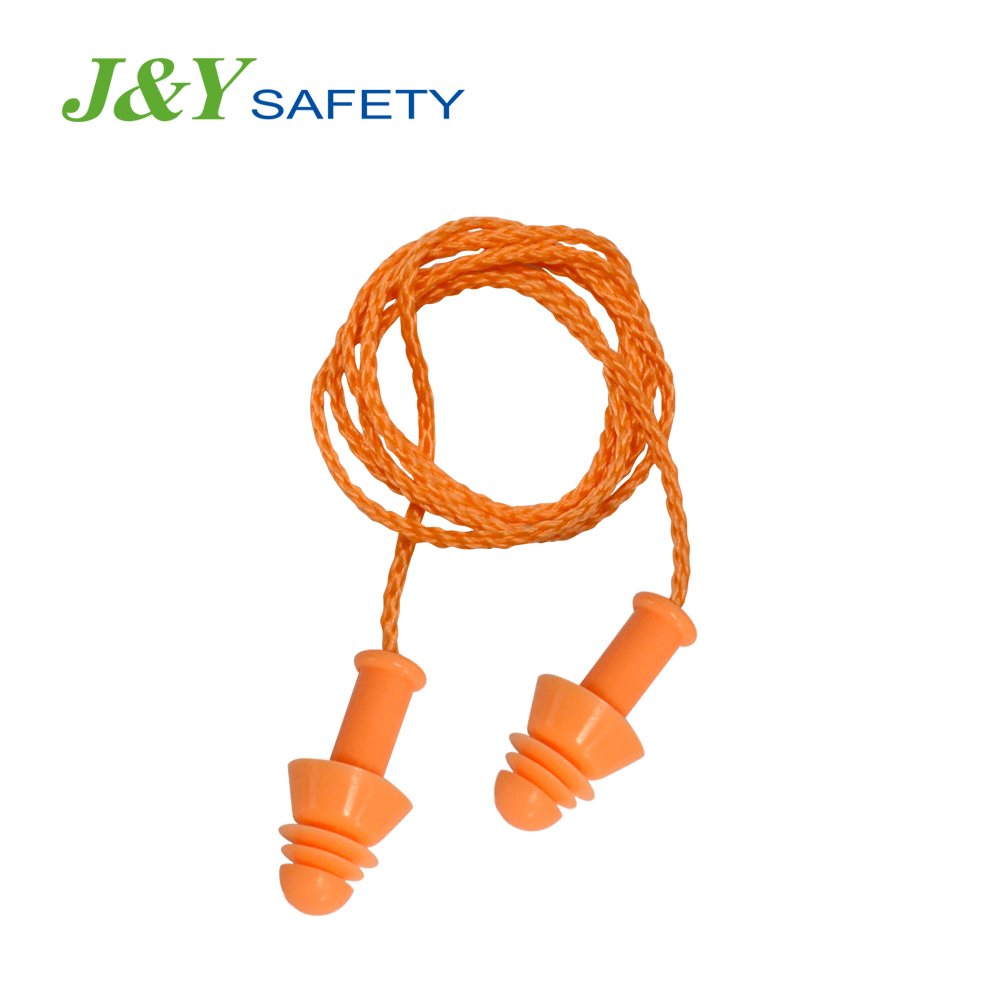 Noise Obsorbing Reduction Industrial Safety Hearing Protection Earplug Reusable String Ear Plugs