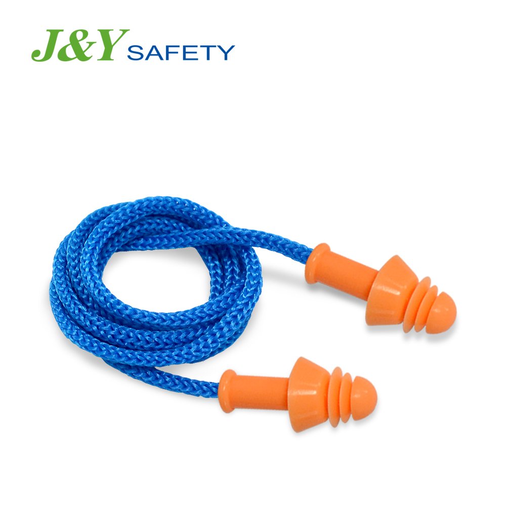 Noise Obsorbing Reduction Industrial Safety Hearing Protection Earplug Reusable String Ear Plugs