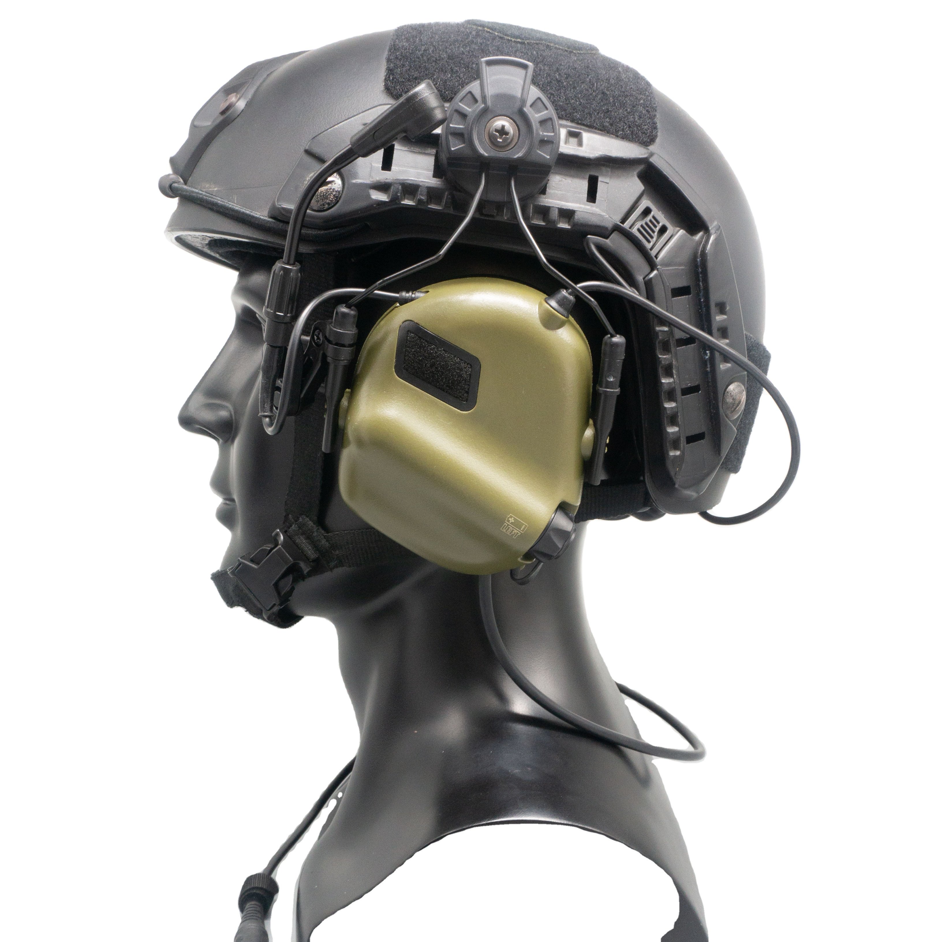 OPSMEN EARMOR M31H Tactical Shooting And Hunting Hearing Protection Earmuffs for FAST Type Rails Mount