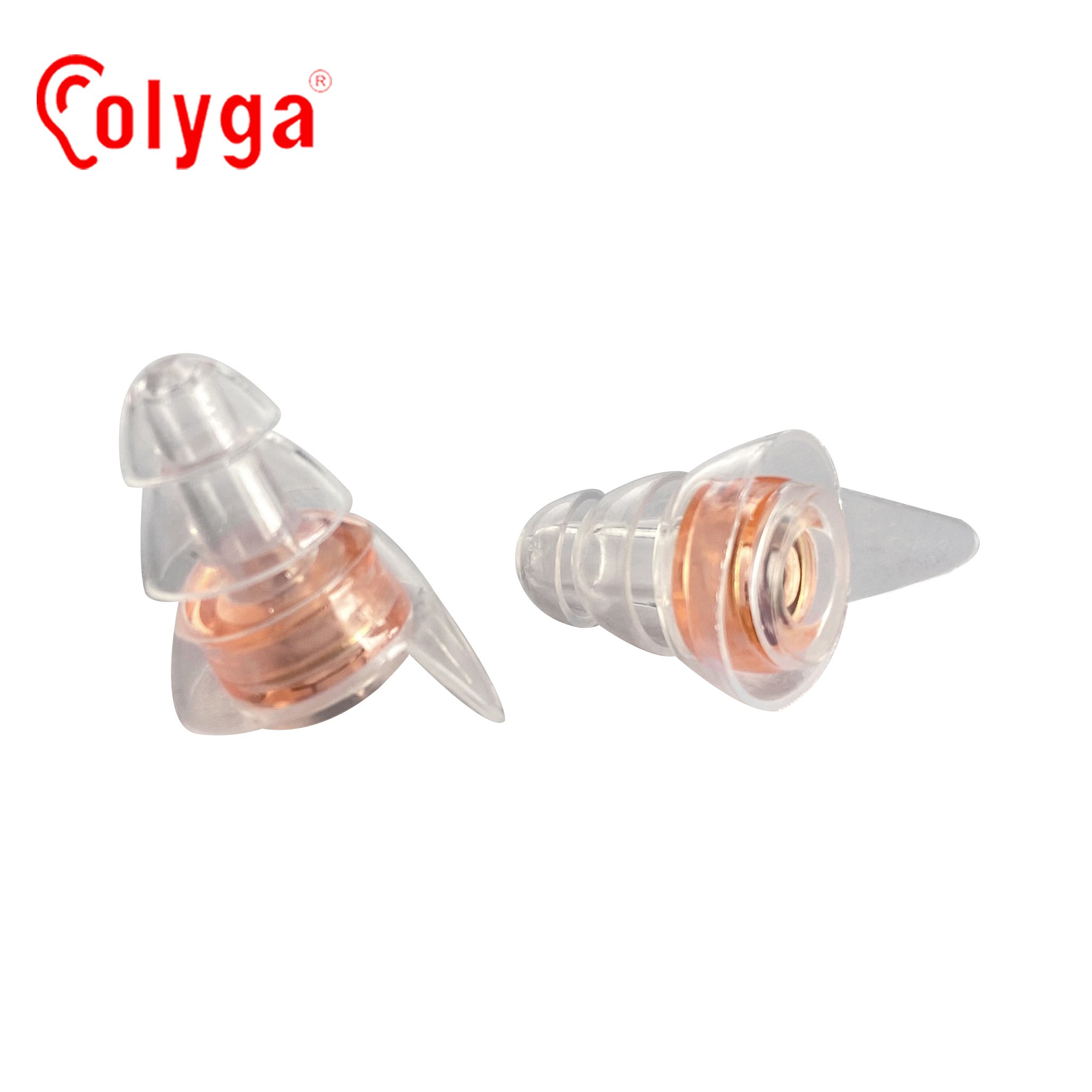 Reusable Musicians Ear Plugs 27dB Filter Technology Ear Protection for Music Festivals