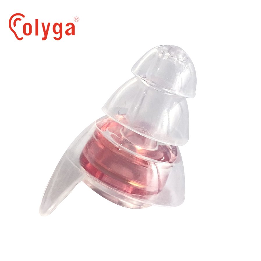 Reusable Musicians Ear Plugs 27dB Filter Technology Ear Protection for Music Festivals