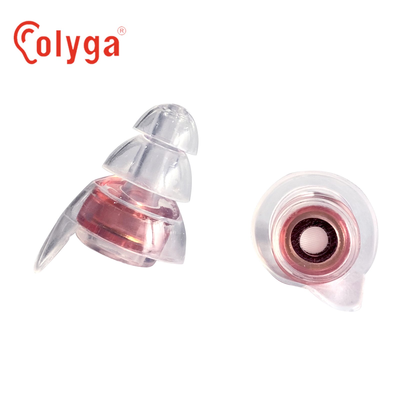 Reusable Musicians Ear Plugs 27dB Filter Technology Ear Protection for Music Festivals